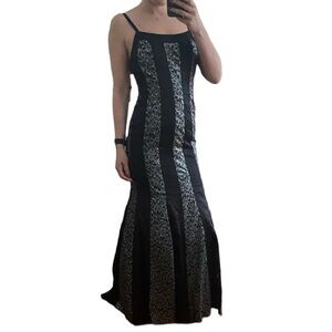 Jovani Evening Gown Black/Silver